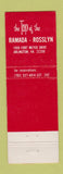 Matchbook Cover - Vantage Point Ramada Arlington VA