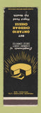 Matchbook Cover - Ontario ON Cheddar Cheese SAMPLE