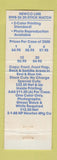 Matchbook Cover - Dave Smith for US Senate