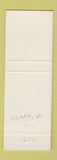 Matchbook Cover - William E Coon Sheriff Election Clare County MI