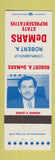Matchbook Cover - Robert DeMars State Rep Election