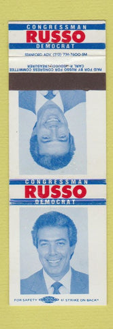 Matchbook Cover - Russo Congress election
