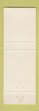 Matchbook Cover - Howard H Reynolds Coroner Election New Castle PA