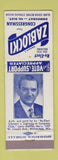 Matchbook Cover - Clement Zablocki Congress WI Wisconsin WEAR