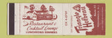 Matchbook Cover - Triangle Hofbrau Pequannock NJ