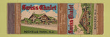 Matchbook Cover - Swiss Chalet Ramsey NJ Roselle Park feature WEAR