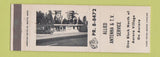 Matchbook Cover - Allied Antenna TV Service Seattle WA Aurora Village