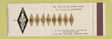 Matchbook Cover - Balmoral Miami Beach FL SAMPLE Full Length
