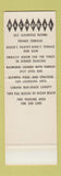 Matchbook Cover - Balmoral Miami Beach FL SAMPLE Full Length