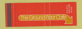 Matchbook Cover - Ground Floor Cafe New York City SAMPLE Full Length