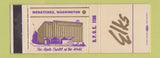 Matchbook Cover - Elks Lodge Wenatchee WA