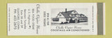 Matchbook Cover - Chello Oyster House Guilford CT