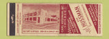 Matchbook Cover - Hussman Anti Vibration Products Chicago IL WEAR