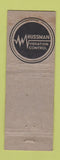 Matchbook Cover - Hussman Anti Vibration Products Chicago IL WEAR