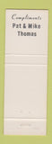Matchbook Cover - Bronk's Package Liquors Fargo ND WEAR