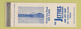 Matchbook Cover - Jetties Restaurant South Padre Island TX