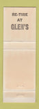 Matchbook Cover - Glen's Associated Tire Center Ashland OR