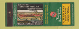 Matchbook Cover - Hygrade Plumbing Brass CM Gilbert Chicago IL WEAR