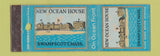 Matchbook Cover - New Ocean House Swampscott MA