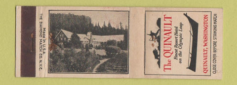 Matchbook Cover - The Quinault WA Resort