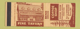 Matchbook Cover - Pine Tavern Coffee Shop Restaurant Bend OR low phone #