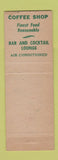 Matchbook Cover - La Bonte Hotel Jackalope Douglas WY