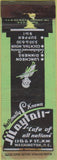 Matchbook Cover - Mayfair Cafe Washington DC deco girlie WORN