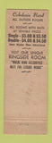 Matchbook Cover - Caledonia Hotel Seattle WA