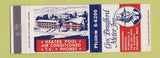 Matchbook Cover - Governor Bradford Motor Inn Plymouth MA
