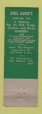 Matchbook Cover - Emil Huck's Redford Inn Detroit MI WORN