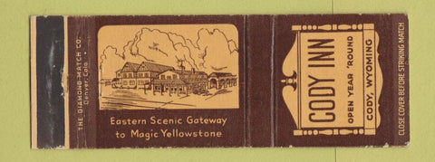 Matchbook Cover - Cody Inn Cody WY