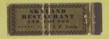 Matchbook Cover - Skyland Restaurant Perry FL WEAR Full Length