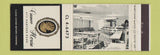 Matchbook Cover - Cameo House Baltimore MD