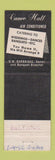 Matchbook Cover - Cameo House Baltimore MD