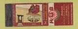 Matchbook Cover - Hub Restaurants Pittsfield North Adams MA WEAR