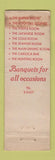 Matchbook Cover - Putnam and Thurston's Worcester MA WEAR