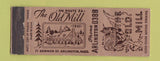 Matchbook Cover - The Old Mill Arlington MA WEAR