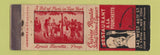 Matchbook Cover - Restaurant A La Fourchette New York City WEAR