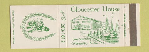 Matchbook Cover - Gloucester House MA