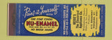Matchbook Cover - Nu Enamel Paints Heise's Appliances Philco Paducah KY