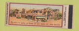 Matchbook Cover - Fred Harvey Hotel La Fonda Sante Fe NM Full Length