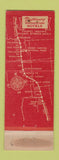 Matchbook Cover - Fred Harvey Hotel La Fonda Sante Fe NM Full Length