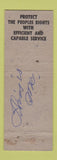 Matchbook Cover - Curt C Lindauer for State's Attorney St Clair County MO? IL?