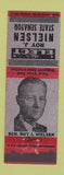 Matchbook Cover - Roy J Nielsen for State Senator CA California Election