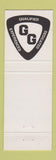 Matchbook Cover - Gary A Gilkison Jailer Election Versailles KY
