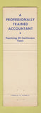 Matchbook Cover - Lawrence Andrews County Auditor Kane County IL? 1964