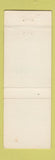 Matchbook Cover - John Rhodes Congress Election AZ Arizona