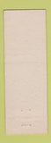 Matchbook Cover - Dr Miles Derk State Senator PA Pennsylvania