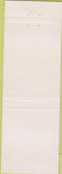 Matchbook Cover - Stuttgart Club System Germany