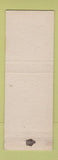 Matchbook Cover - Anthony J Tony Wegman Sheriff Kane County IL